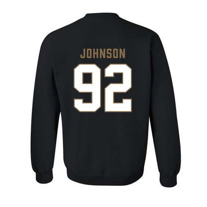 Wofford - NCAA Football : Jordan Johnson - Classic Shersey Crewneck Sweatshirt-1
