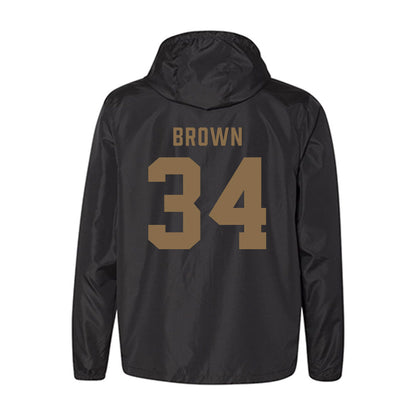 Wofford - NCAA Football : Kaden Brown - Windbreaker-1