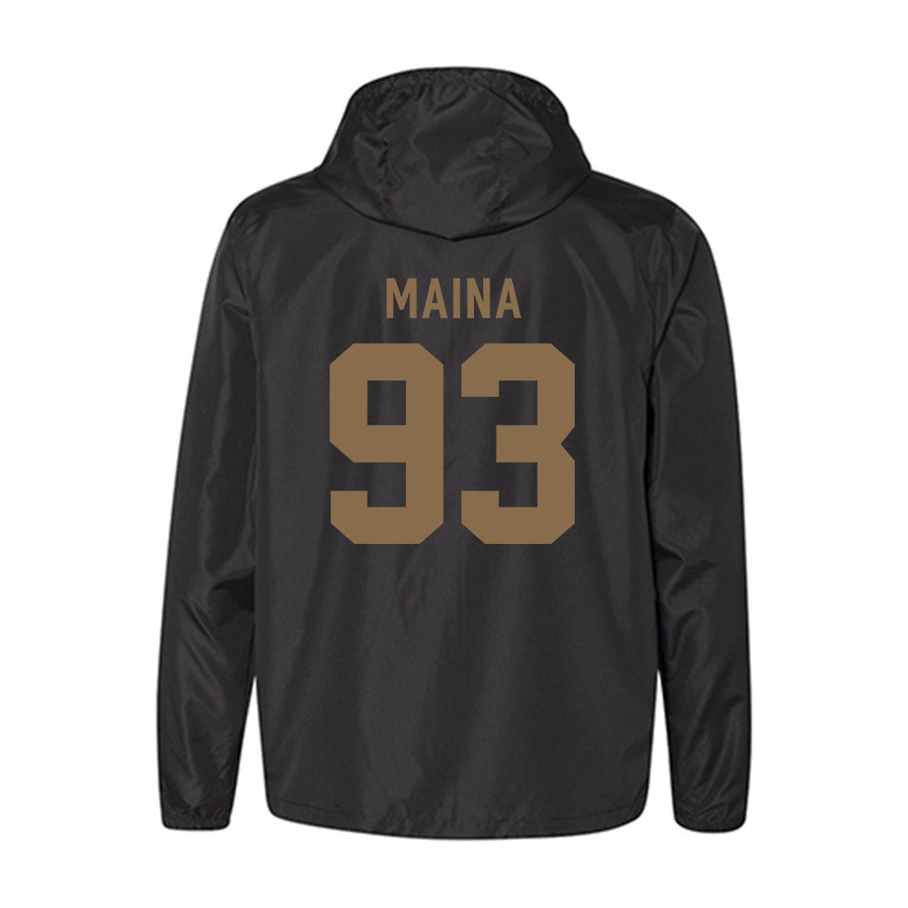 Wofford - NCAA Football : Brandon Maina - Windbreaker-1