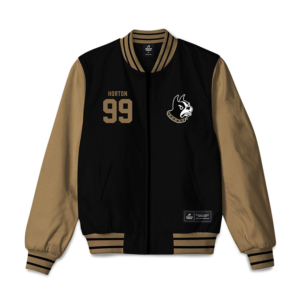 Wofford - NCAA Football : Cooper Horton - Bomber Jacket-0