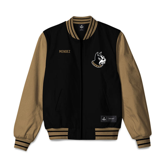 Wofford - NCAA Men's Track & Field : Rob Mendez - Bomber Jacket-0
