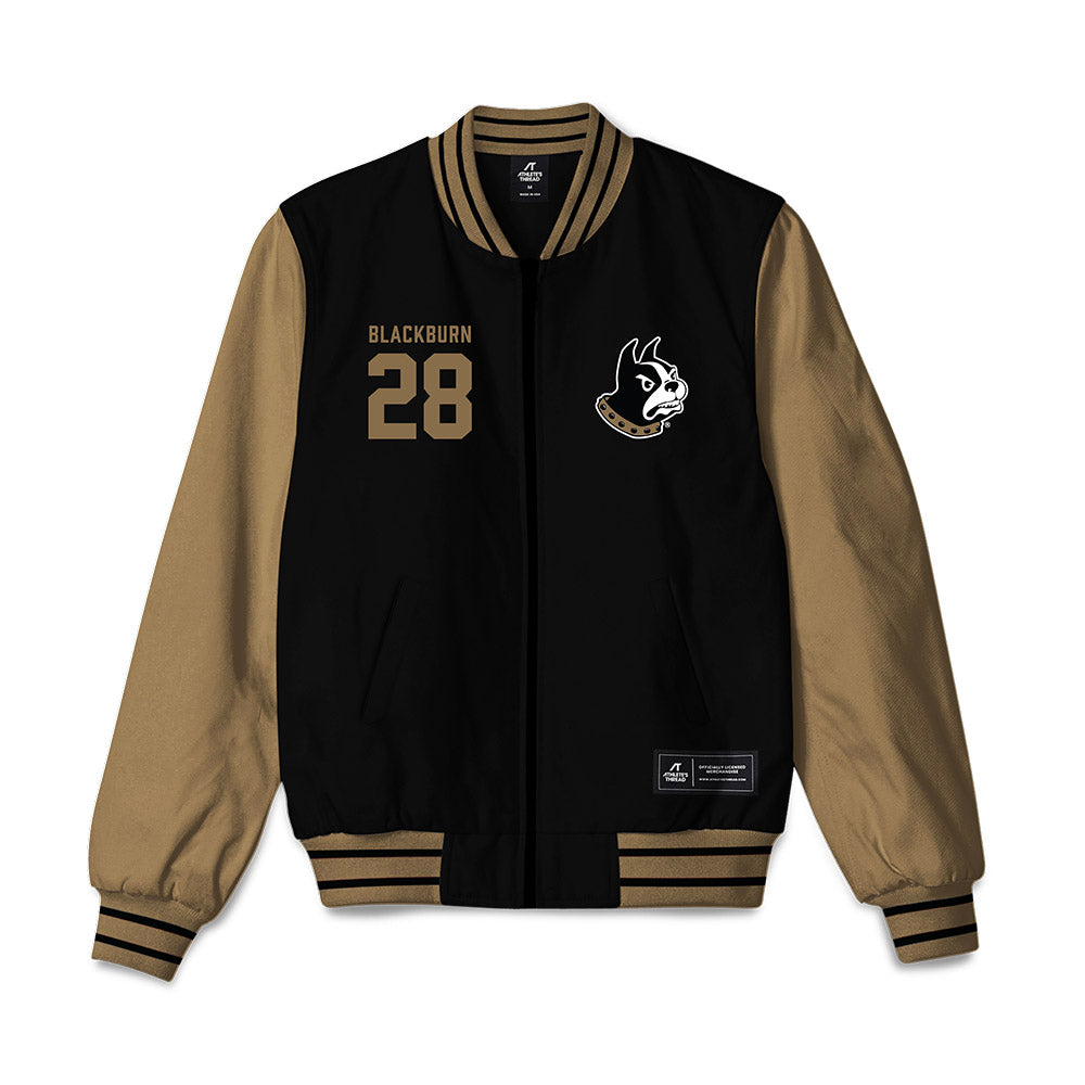 Wofford - NCAA Football : Whit Blackburn - Bomber Jacket-0