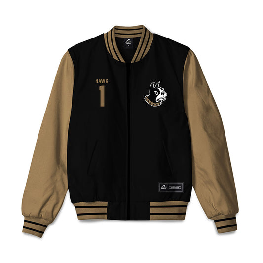  - NCAA Women's Basketball : madi hawk - Bomber Jacket-0