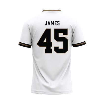 Wofford - NCAA Baseball : Trey James - White Baseball Jersey-1
