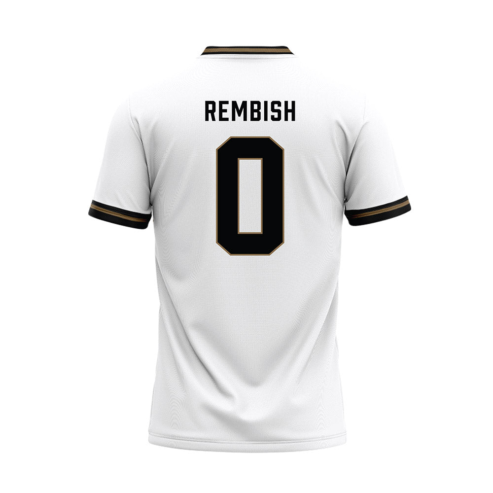 Wofford - NCAA Baseball : Logan Rembish - White Baseball Jersey-1