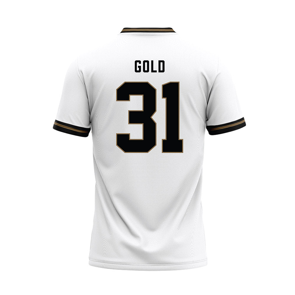 Wofford - NCAA Baseball : Brady Gold - White Baseball Jersey-1