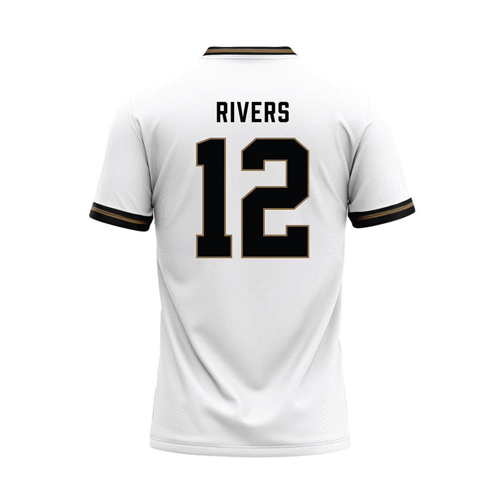  - NCAA Baseball : Davis Rivers - White Baseball Jersey-1