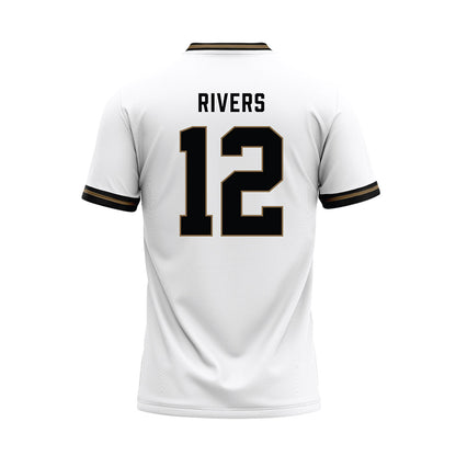  - NCAA Baseball : Davis Rivers - White Baseball Jersey-1