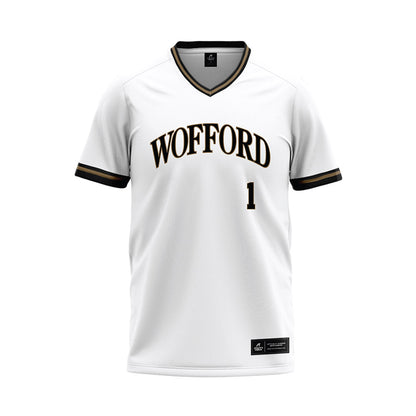 Wofford - NCAA Baseball : Logan Tribble - White Baseball Jersey-0