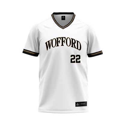 Wofford - NCAA Baseball : JT Smith - White Baseball Jersey-0