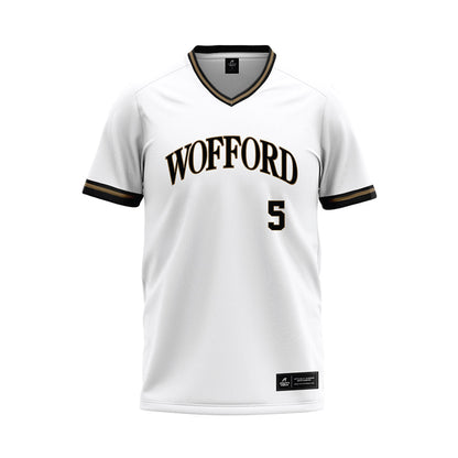 Wofford - NCAA Baseball : Harrison Campi - White Baseball Jersey-0