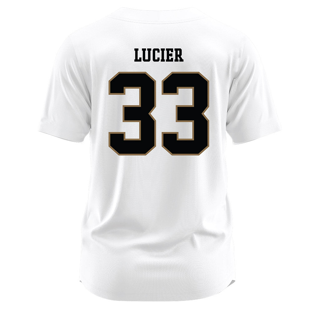 Wofford - NCAA Softball : Addison Lucier - White Jersey-1