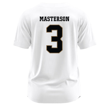 Wofford - NCAA Softball : Emry Masterson - White Jersey-1