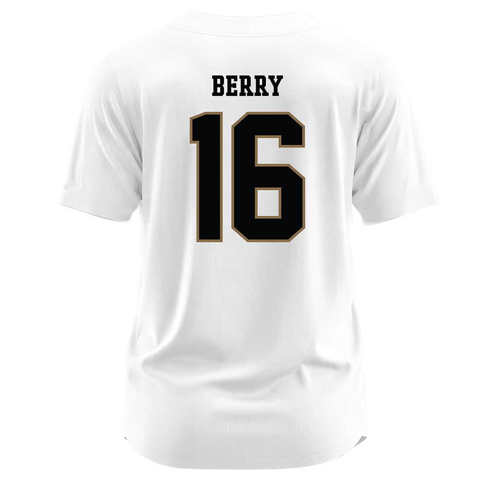 Wofford - NCAA Softball : Maddie Berry - White Jersey-1