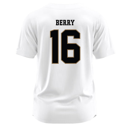 Wofford - NCAA Softball : Maddie Berry - White Jersey-1