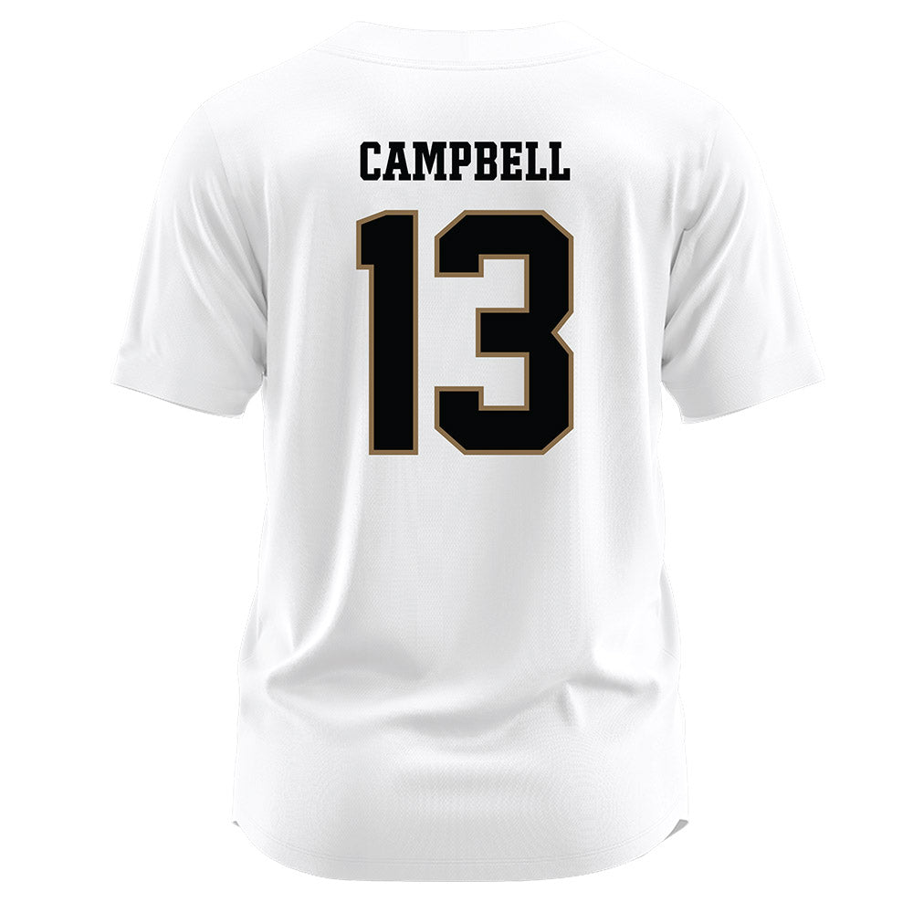 Wofford - NCAA Softball : Abbigail Campbell - White Jersey-1