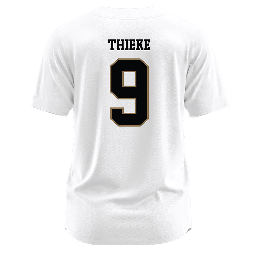 Wofford - NCAA Softball : Madison Thieke - White Jersey-1