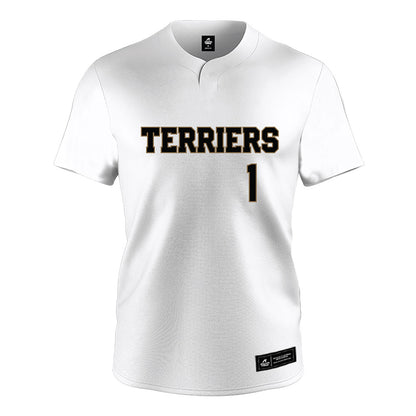 Wofford - NCAA Softball : Sydney Baker - White Jersey-0