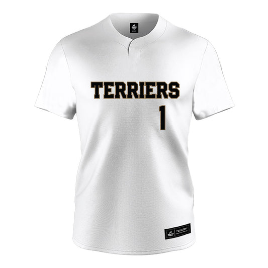 Wofford - NCAA Softball : Sydney Baker - White Jersey-0
