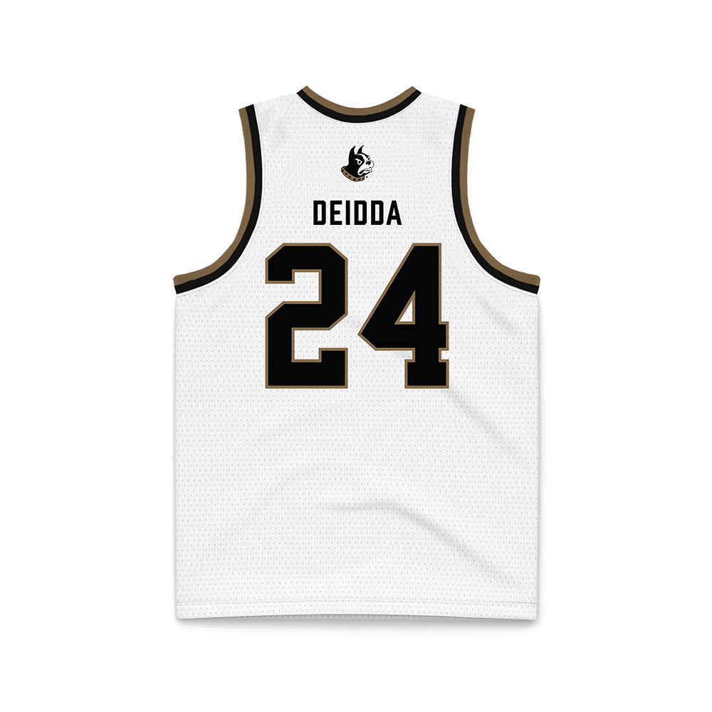  - NCAA Women's Basketball : Sara Deidda - White Basketball Jersey-1