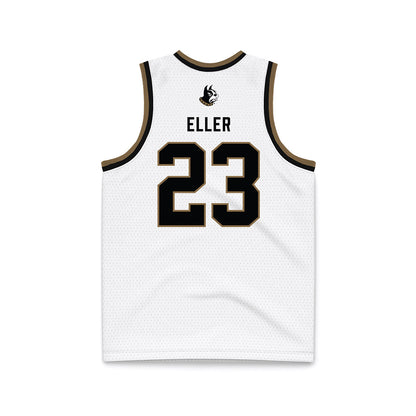 Wofford - NCAA Women's Basketball : Abby Eller - White Basketball Jersey-1