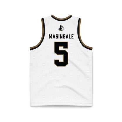 Wofford - NCAA Women's Basketball : Molly Masingale - White Basketball Jersey-1