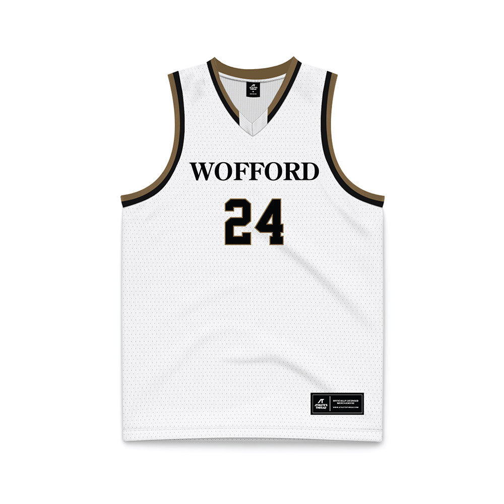  - NCAA Women's Basketball : Sara Deidda - White Basketball Jersey-0