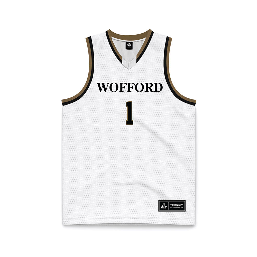  - NCAA Women's Basketball : madi hawk - White Basketball Jersey-0