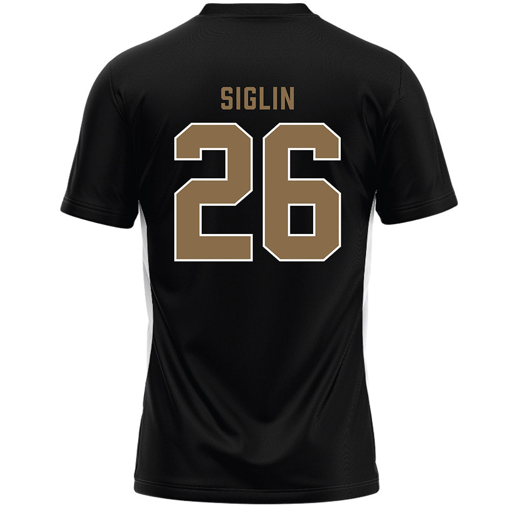 Wofford - NCAA Women's Lacrosse : Morgan Siglin - Black Lacrosse Jersey -1