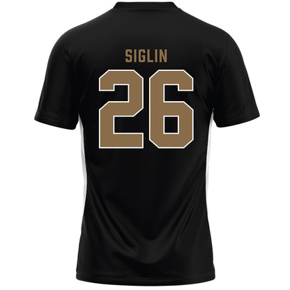 Wofford - NCAA Women's Lacrosse : Morgan Siglin - Black Lacrosse Jersey -1