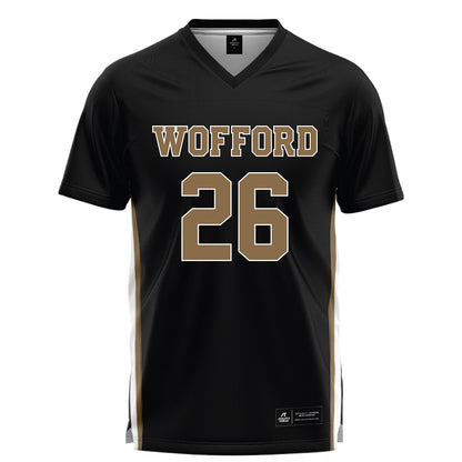 Wofford - NCAA Women's Lacrosse : Morgan Siglin - Black Lacrosse Jersey -0