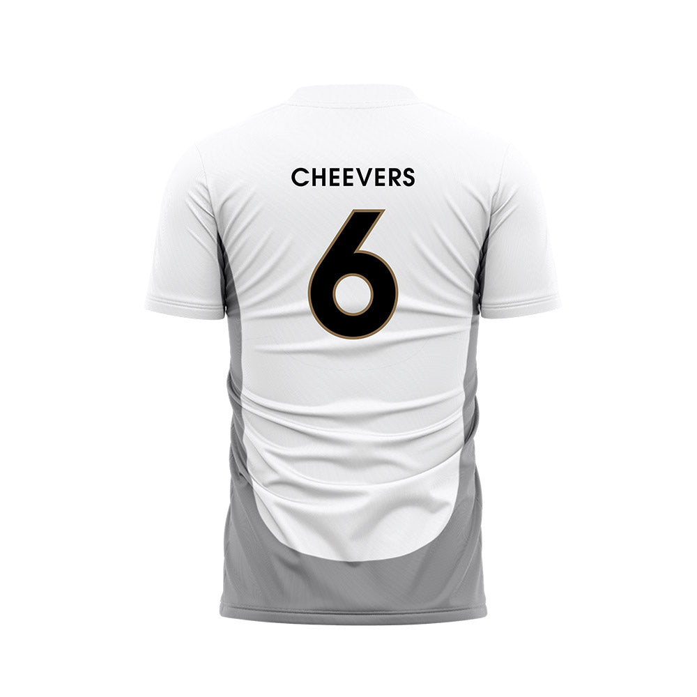 Wofford - NCAA Men's Soccer : Scott Cheevers - White Soccer Jersey-1