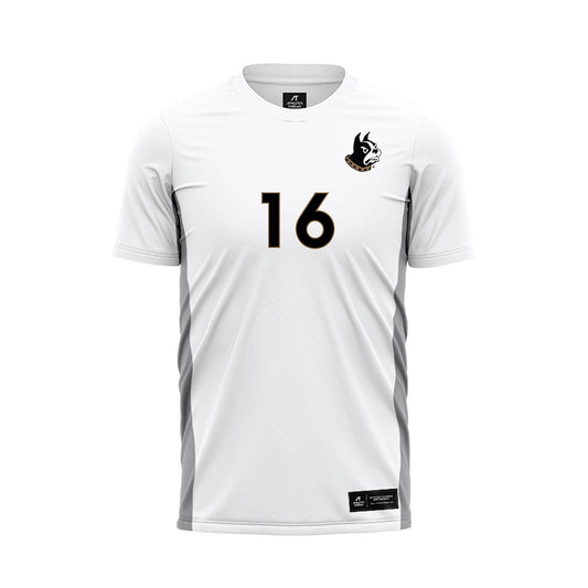Wofford - NCAA Men's Soccer : Declan Mettee - White Soccer Jersey-0
