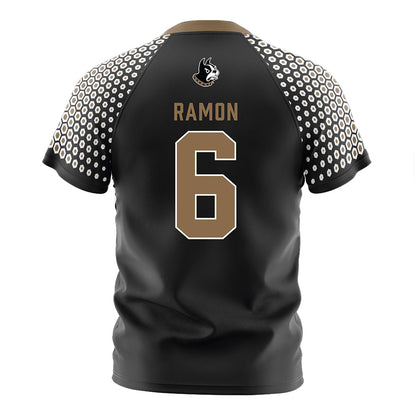 Wofford - NCAA Women's Soccer : Bella Ramon - Black Soccer Jersey-1