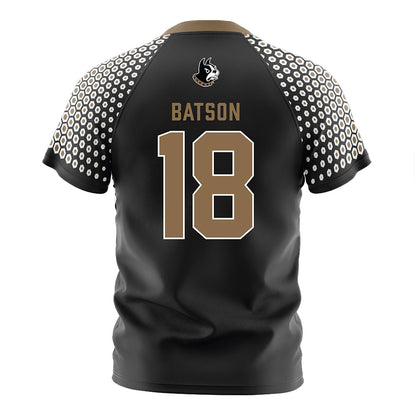 Wofford - NCAA Women's Soccer : Emerson Batson - Black Soccer Jersey-1