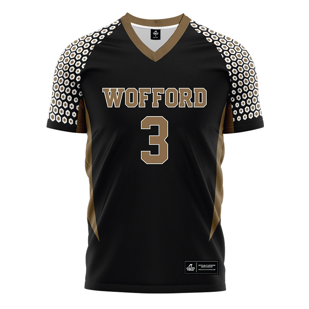 Wofford - NCAA Women's Soccer : Kaliegh Gonzales - Black Soccer Jersey-0