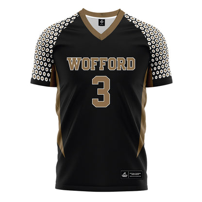 Wofford - NCAA Women's Soccer : Kaliegh Gonzales - Black Soccer Jersey-0