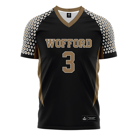 Wofford - NCAA Women's Soccer : Kaliegh Gonzales - Black Soccer Jersey-0