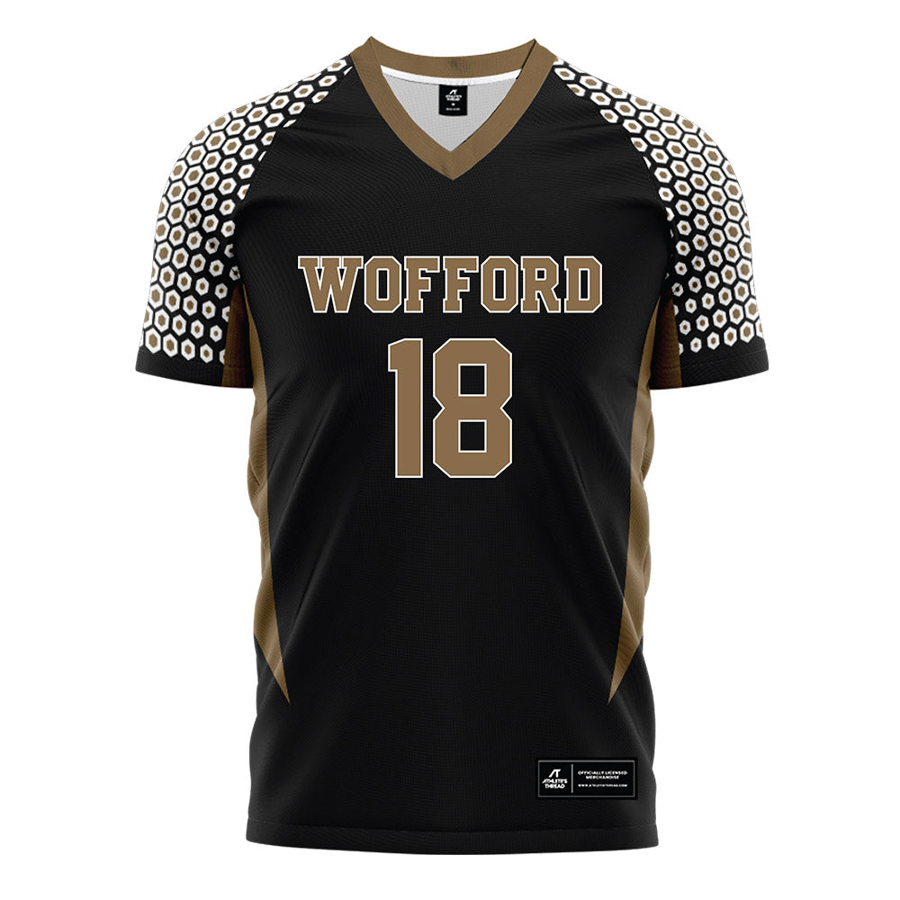 Wofford - NCAA Women's Soccer : Emerson Batson - Black Soccer Jersey-0