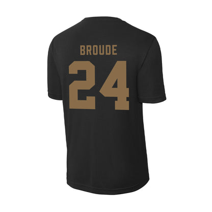 Wofford - NCAA Women's Basketball : Emmanuelle Broude - Activewear T-Shirt-1