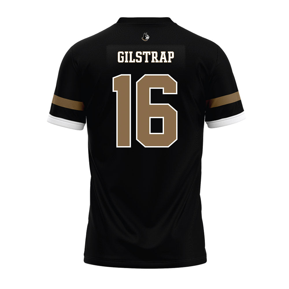 Wofford - NCAA Football : Kaeden Gilstrap - Black Premium Football Jersey-1