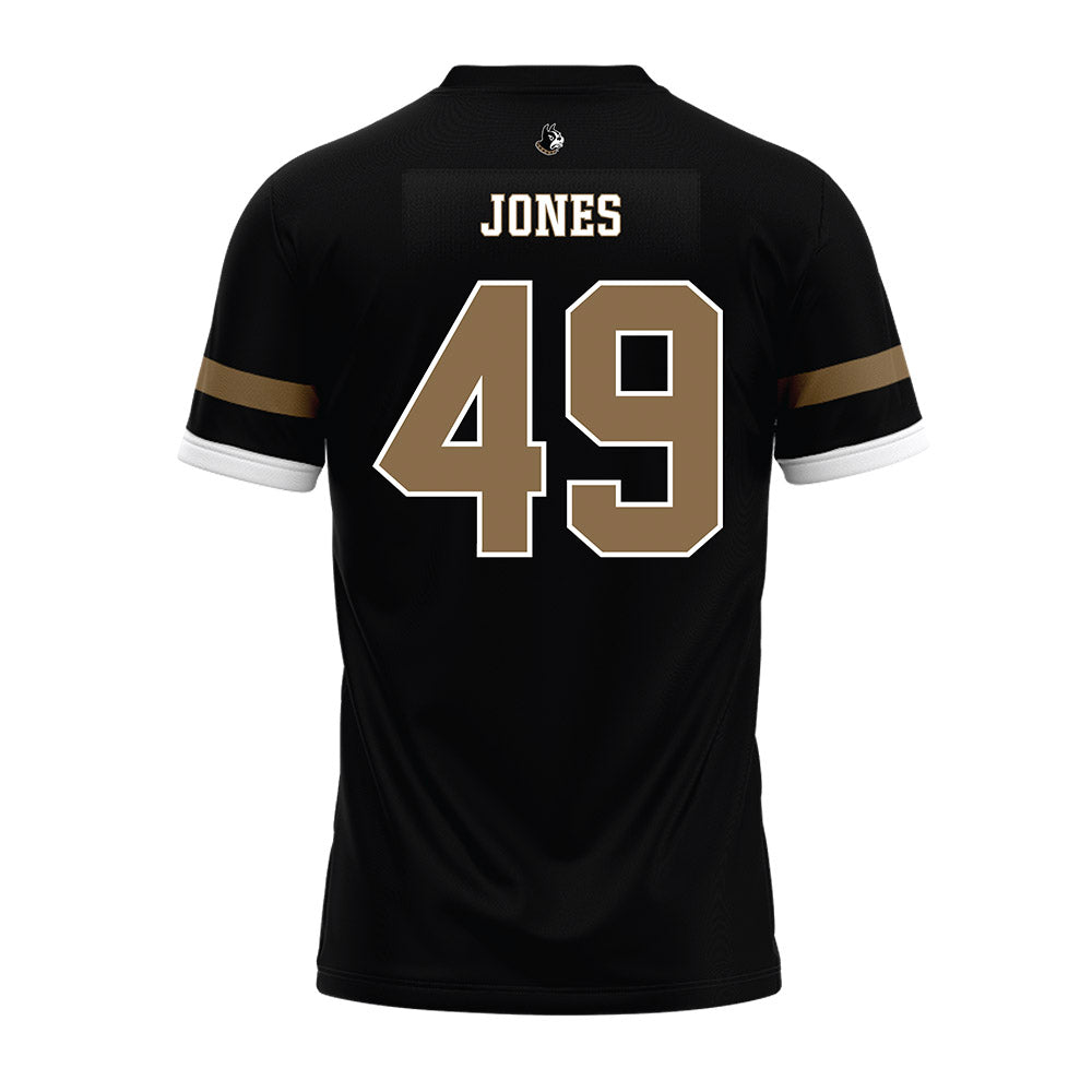 Wofford - NCAA Football : Nolan Jones - Black Premium Football Jersey-1