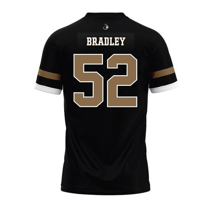 Wofford - NCAA Football : Jaden Bradley - Black Premium Football Jersey-1