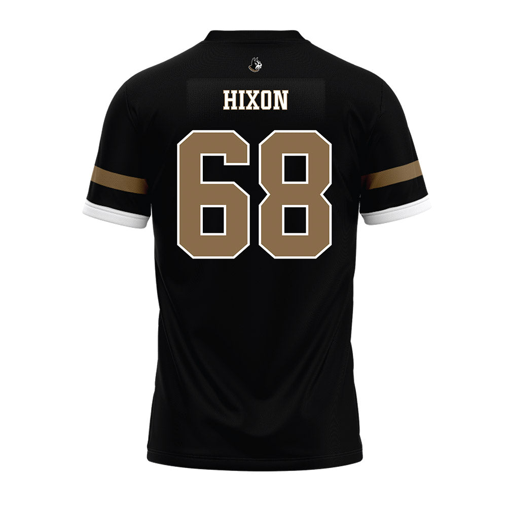 Wofford - NCAA Football : Clayton Hixon - Black Premium Football Jersey-1