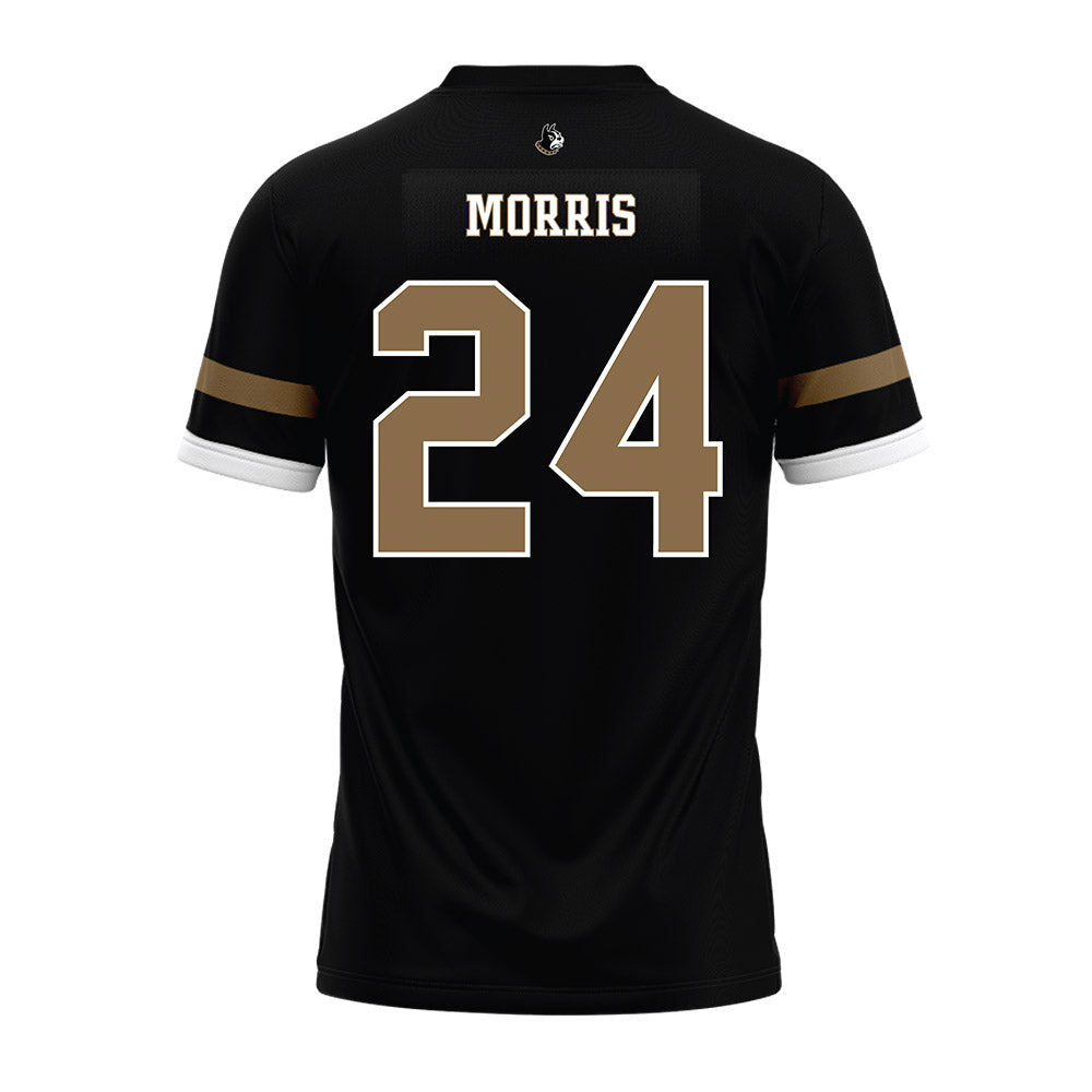 Wofford - NCAA Football : Aiden Morris - Black Premium Football Jersey-1