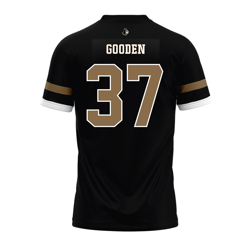 Wofford - NCAA Football : Kaden Gooden - Black Premium Football Jersey-1