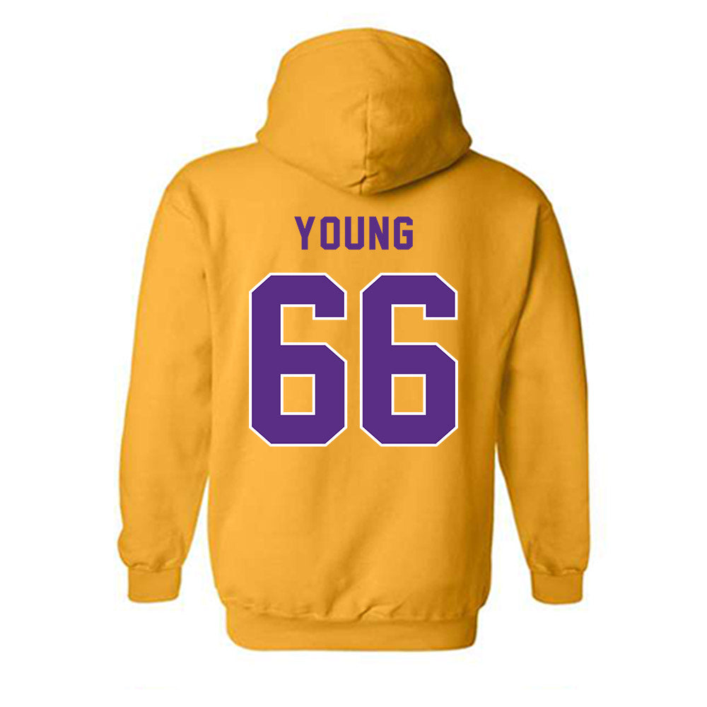 LSUA - NCAA Men's Soccer : Charlie Young - Classic Shersey Hooded Sweatshirt-1