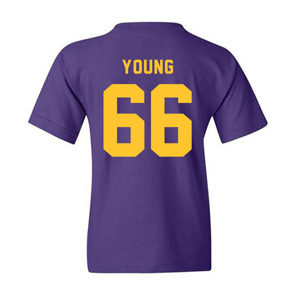 LSUA - NCAA Men's Soccer : Charlie Young - Classic Shersey Youth T-Shirt-1