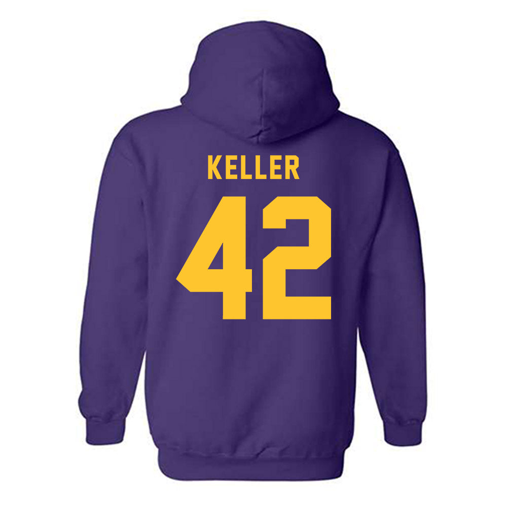 LSUA - NCAA Baseball : Brian Keller - Classic Shersey Hooded Sweatshirt-1