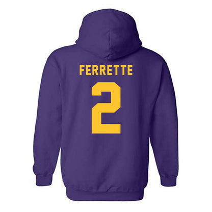 LSUA - NCAA Men's Basketball : Talib Ferrette - Classic Shersey Hooded Sweatshirt-1